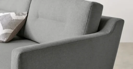 Seccional con Chaise Longue a la Derecha Walker – Gris