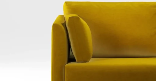 Seccional con Chaise Longue a la Derecha Milner – Amarillo Azafrán