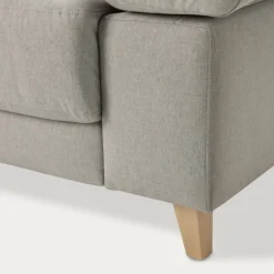 Seccional con Chaise Longue a la Izquierda Air – Cemento
