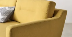 Seccional con Chaise Longue a la Derecha Walker – Amarillo