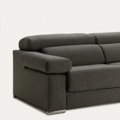 Seccional con Chaise Longue a la Derecha Dolmen – Gris Oscuro