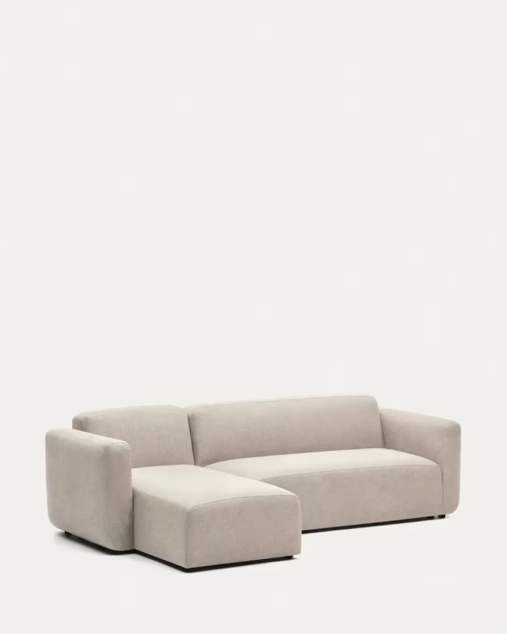 Seccional con Chaise Longue a la Izquierda Neom – Beige