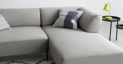 Seccional con Chaise Longue a la Derecha Kiva – Gris Granizo