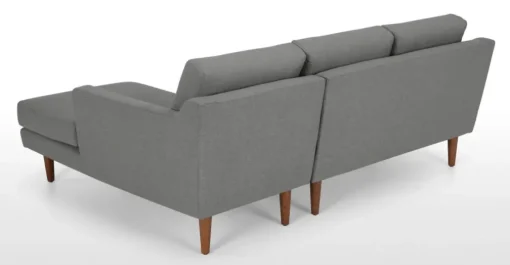 Seccional con Chaise Longue a la Derecha Walker – Gris
