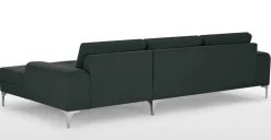 Seccional con Chaise Longue a la Derecha Vittorio – Gris Antracita