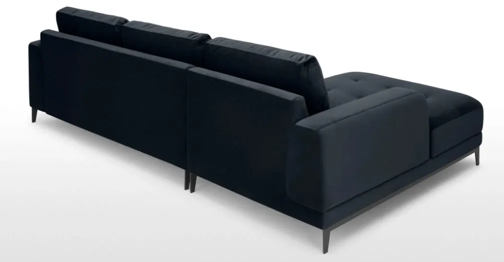 Seccional con Chaise Longue a la Izquierda Luciano – Azul Crepúsculo