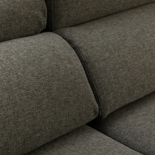 Seccional con Chaise Longue a la Derecha Dolmen – Gris Oscuro
