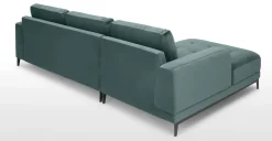 Seccional con Chaise Longue a la Izquierda Luciano – Verde