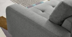 Seccional con Chaise Longue a la Izquierda Luciano – Gris Montaña