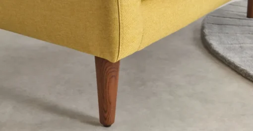 Seccional con Chaise Longue a la Izquierda Walker – Amarillo