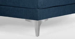 Seccional con Chaise Longue a la Derecha Vittorio – Azul Oscuro