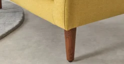 Seccional con Chaise Longue a la Derecha Walker – Amarillo