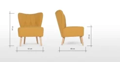 Silla Charley – Amarillo Yema