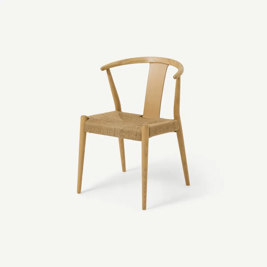 Silla de Comedor Abbon – Efecto Natural Oak