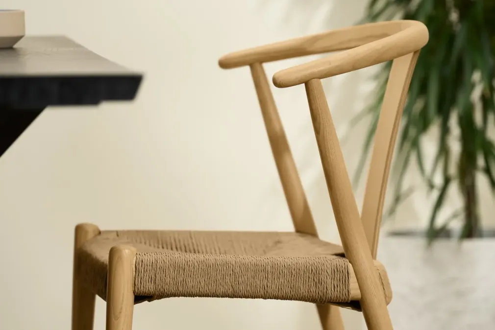 Silla de Comedor Abbon – Efecto Natural Oak