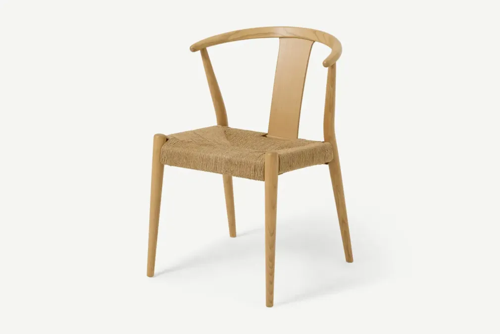 Silla de Comedor Abbon – Efecto Natural Oak