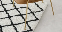 Silla de comedor con marco de metal Stanley – Cuero