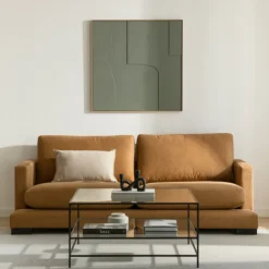 Sofá 2 Cuerpos Crate – Camel