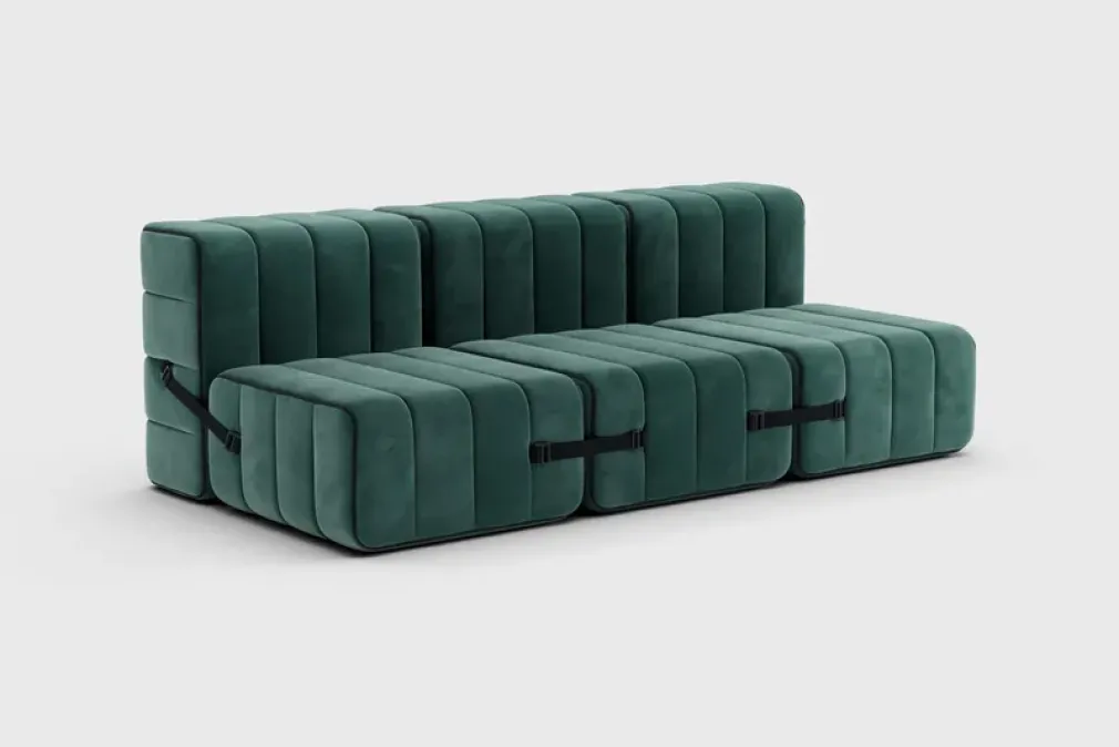 Sofá 3 Cuerpos Curt