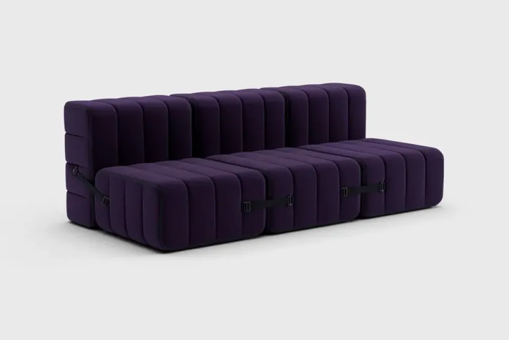 Sofá 3 Cuerpos Curt