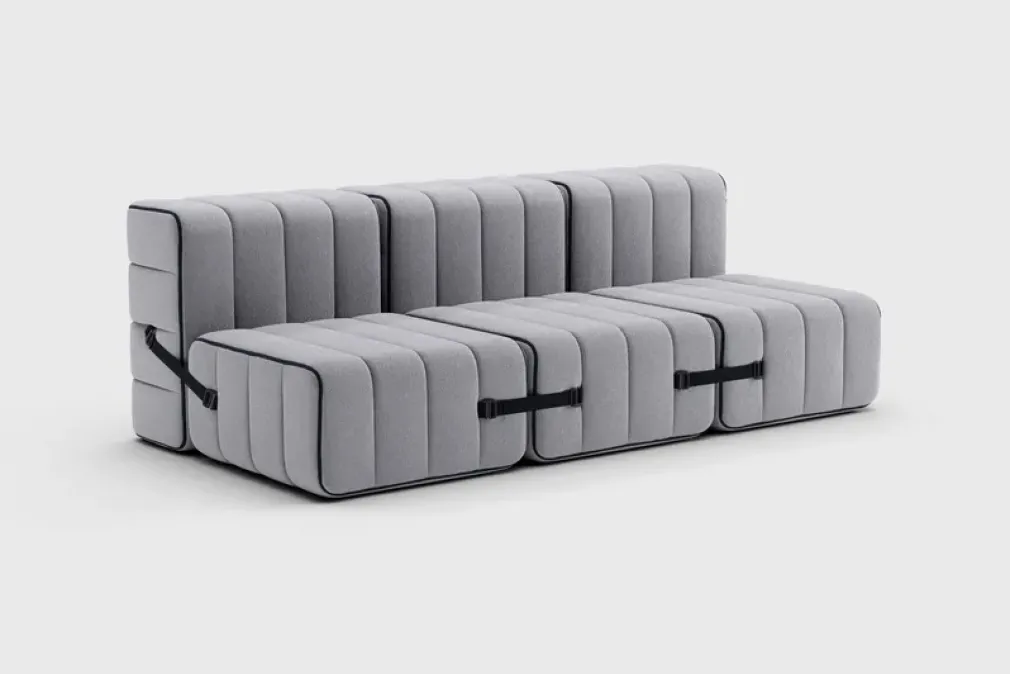 Sofá 3 Cuerpos Curt