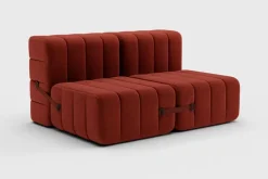 Sofá 2 Cuerpos Curt sin Reposabrazos