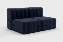 Sofá 2 Cuerpos Curt sin Reposabrazos