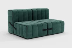 Sofá 2 Cuerpos Curt sin Reposabrazos