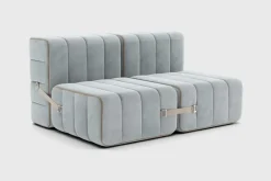 Sofá 2 Cuerpos Curt sin Reposabrazos