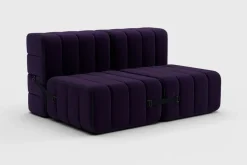 Sofá 2 Cuerpos Curt sin Reposabrazos