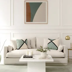 Sofá 2 Cuerpos Kalos – Blanco