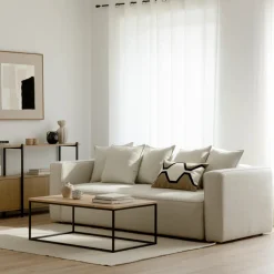 Sofá 3 Cuerpos Livorno – Beige