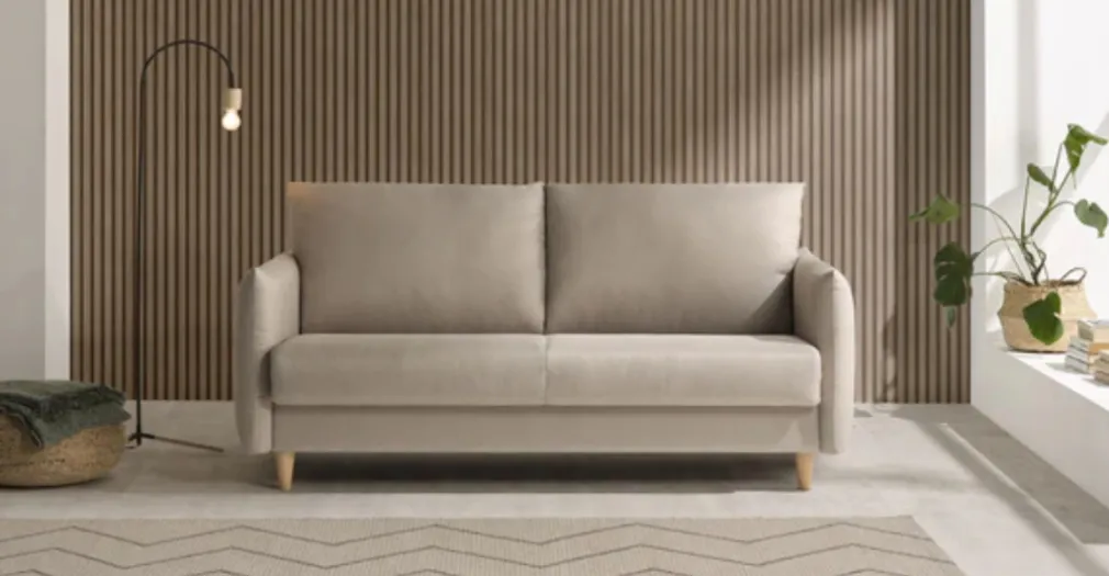 Sofá 3 Cuerpos Minimal – Beige