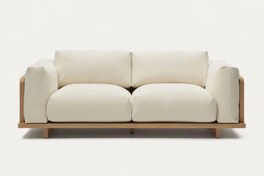 Sofá 3 Cuerpos Oaq – Beige