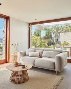 Sofá 3 Cuerpos Singa – Beige