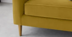 Sofá de 2 Cuerpos Amicie – Dorado Vintage.