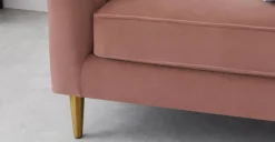 Sofá de 2 Cuerpos Amicie – Rosa