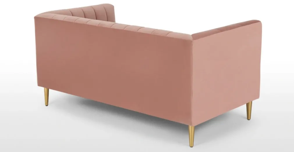 Sofá de 2 Cuerpos Amicie – Rosa