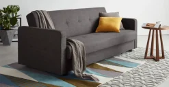 Sofá de 3 Cuerpos Anton – Gris Basalto