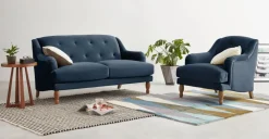 Sofá de 2 Cuerpos Ariana – Zafiro