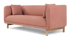 Sofá de 3 Cuerpos Becca – Rosa Empolvado