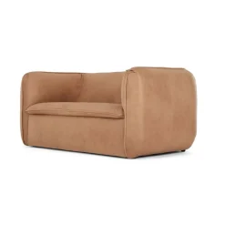 Sofá de 2 Cuerpos Berko – Cuero Canela