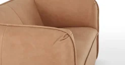 Sofá de 2 Cuerpos Berko – Cuero Canela