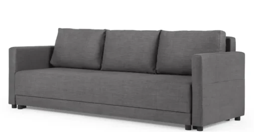 Sofá de 3 Cuerpos Brock – Gris Estaño