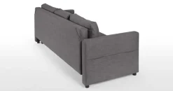 Sofá de 3 Cuerpos Brock – Gris Estaño