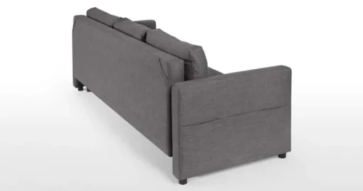 Sofá de 3 Cuerpos Brock – Gris Estaño