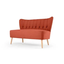 Sofá de 2 Cuerpos Charley – Naranja Retro