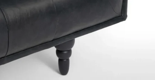 Sofá de 3 Cuerpos Connor – Negro Premium