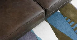 Sofá de 3 Cuerpos Dallas – Cuero Marrón Oxford Premium