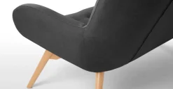 Sofá de 2 Cuerpos Doris – Gris Pizarra Shetland